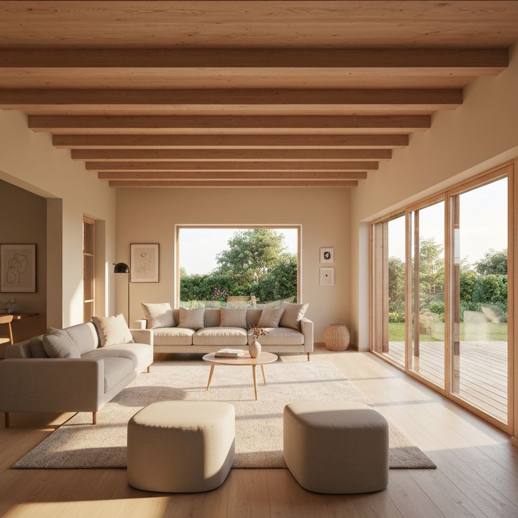 Moderne interiør designet av Arkitekt Vidar Fagerheim